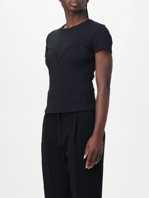 Corset Detail T-Shirt - Image 3