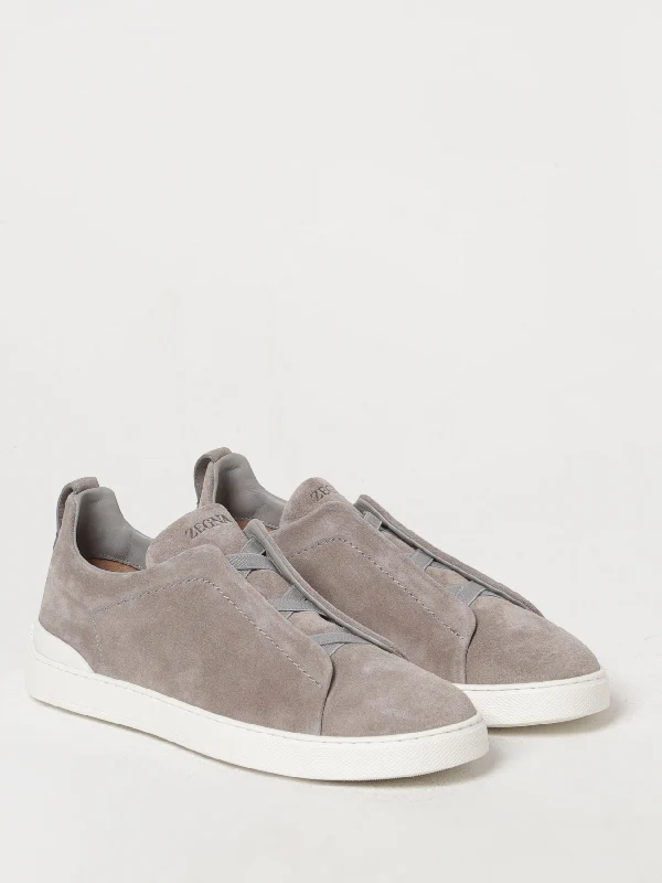 Stitch Suede Low-Top Sneakers - Image 2