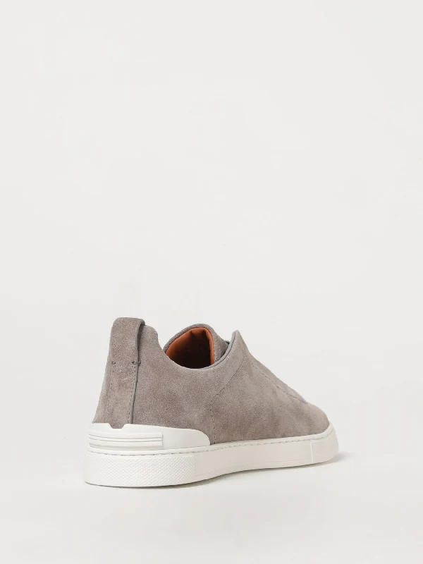 Stitch Suede Low-Top Sneakers - Image 3