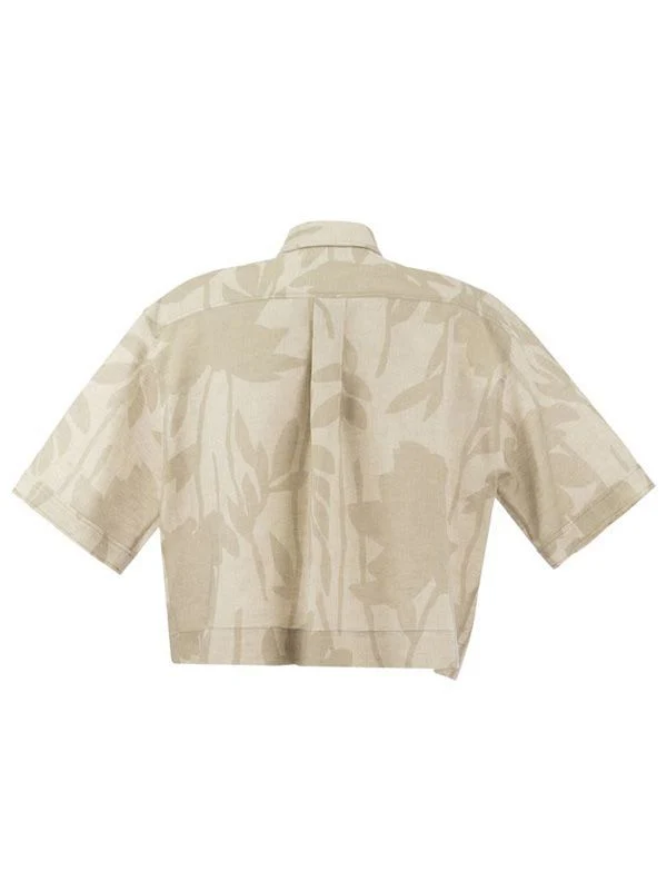 Ramage Printing Linen Shirt - Image 2