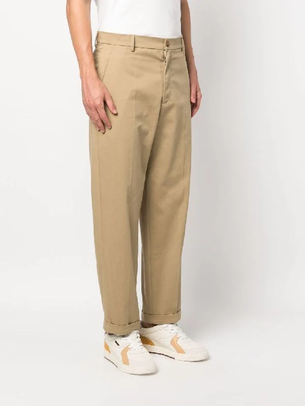 Paris Logo Label Chino Pants - Image 3