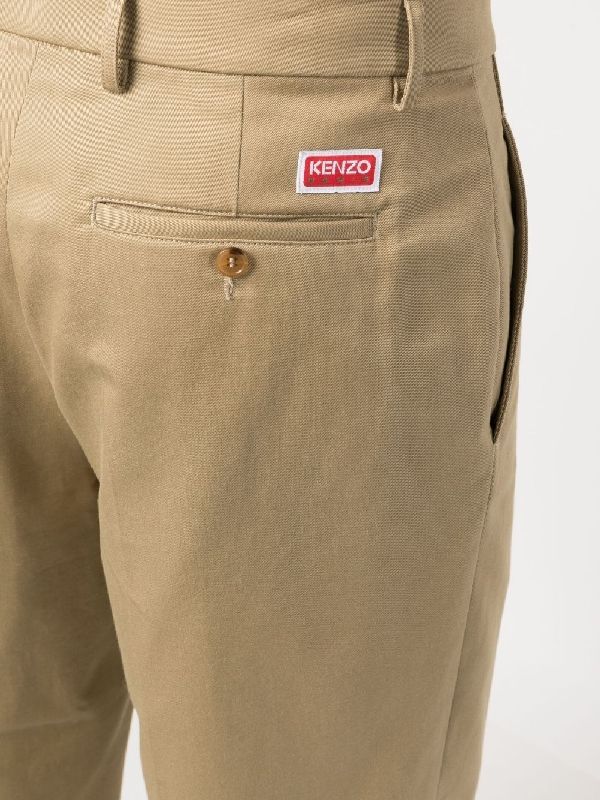 Paris Logo Label Chino Pants - Image 5