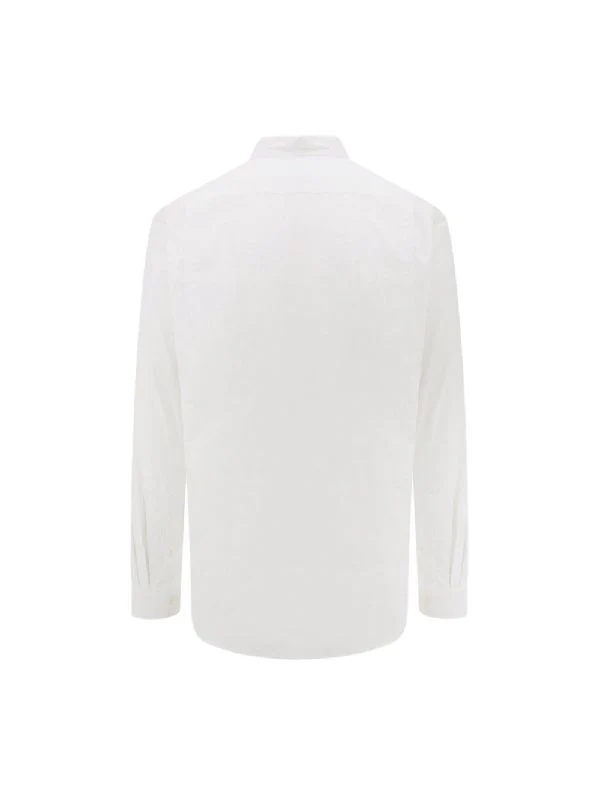 Drawing Varsity Printing Cotton Shirt - Image 2