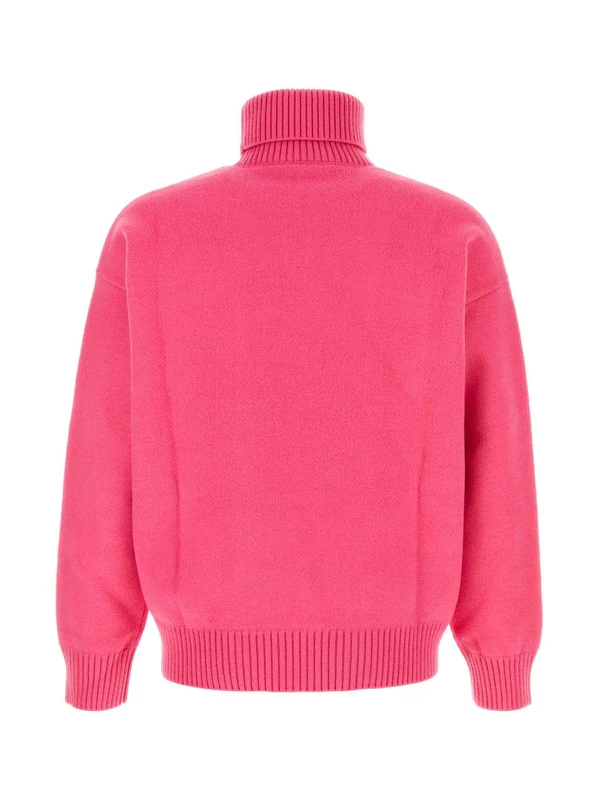 High Neck Wool Knit - Image 2