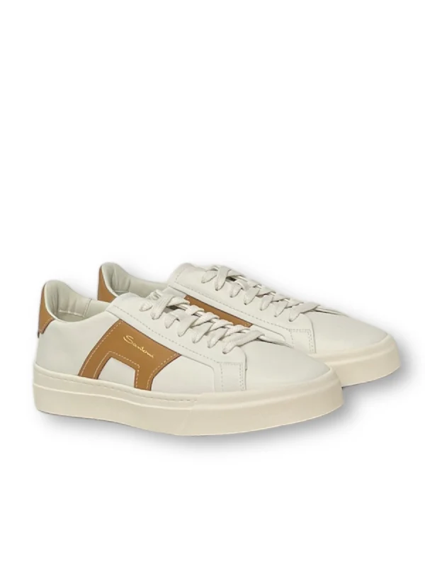 Logo Leather Low Top Sneakers - Image 4