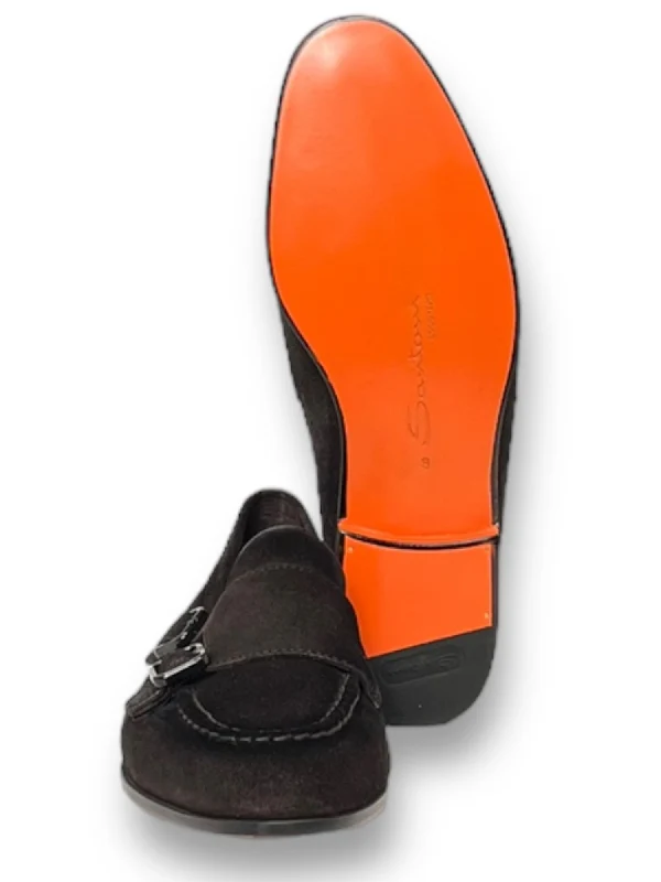 Suede Monk Strap Shoes - Image 3