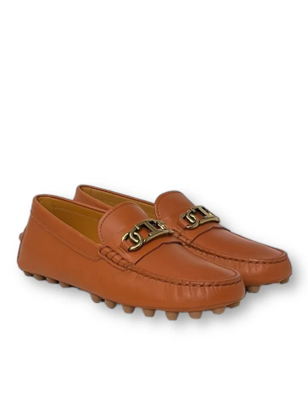 Logo Metal Decor Driving Shoes - Image 3