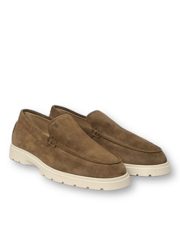 Pebble Tab Suede Loafers - Image 3