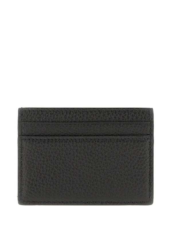 Logo Leather Card Wallet - Image 3