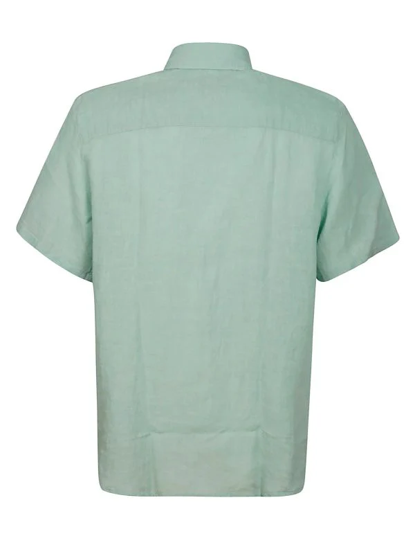 Short Sleeve Linen Shirt - Image 2