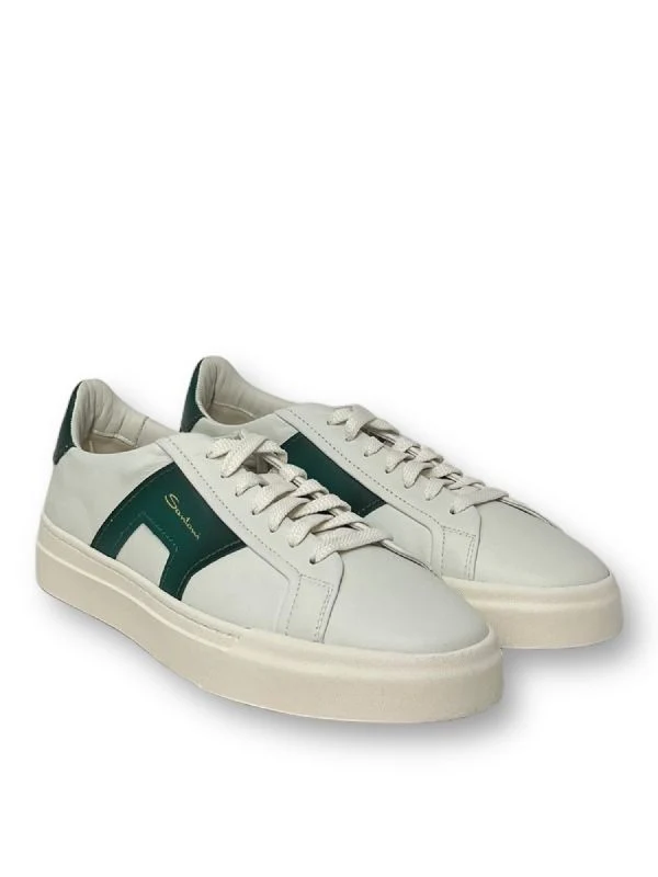 Logo Leather Low Top Sneakers - Image 2