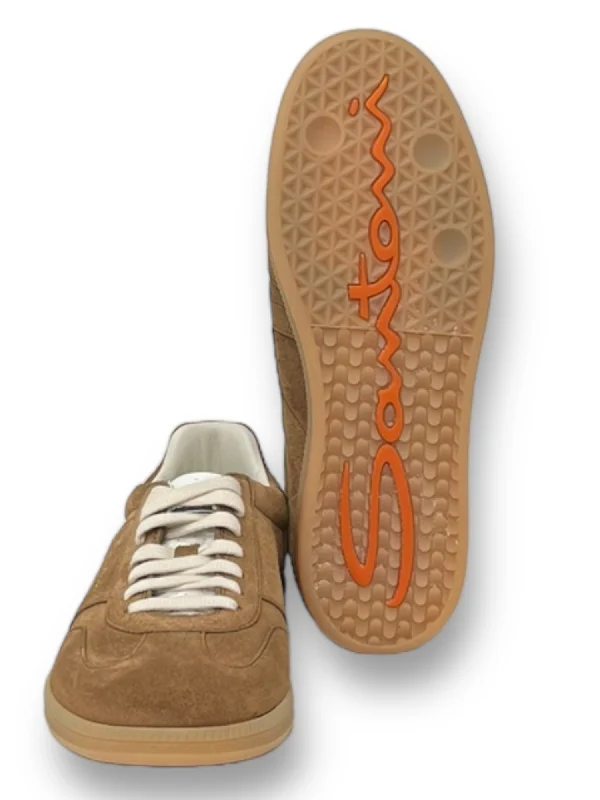 Double Buckle Suede Sneakers - Image 3