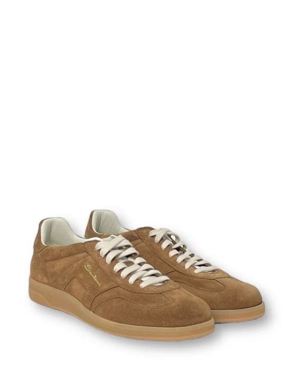 Double Buckle Suede Sneakers - Image 4