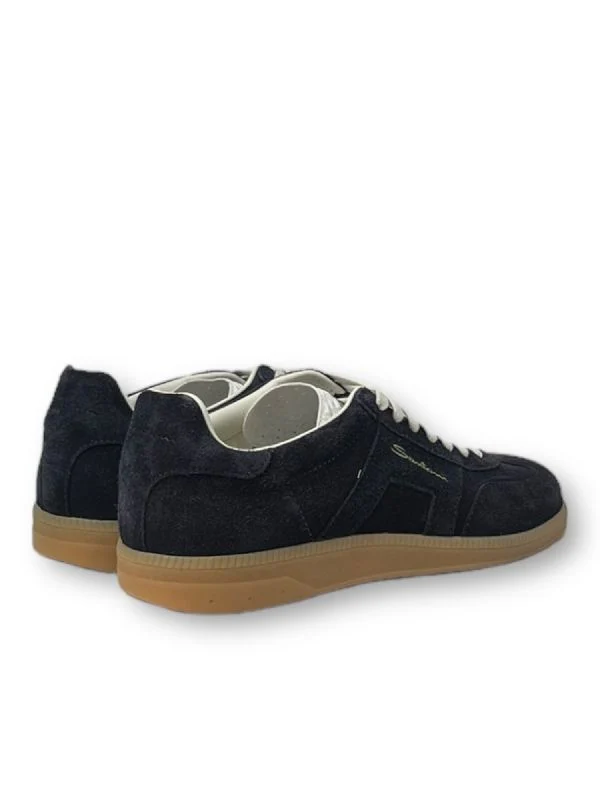 Logo Suede Low Top Sneakers - Image 3