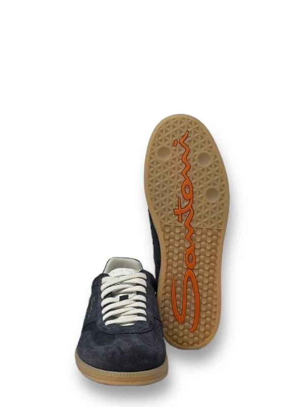 Logo Suede Low Top Sneakers - Image 4