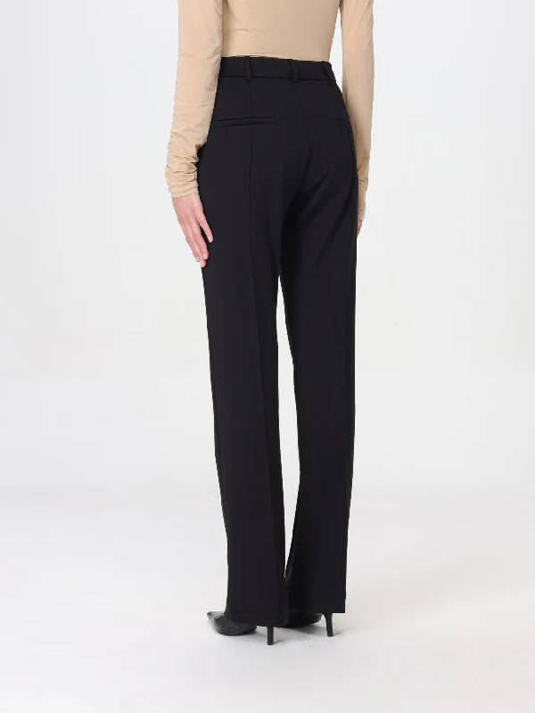 Straight Nylon Tailored Pants - Image 3