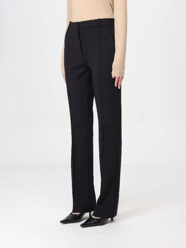 Straight Nylon Tailored Pants - Image 4