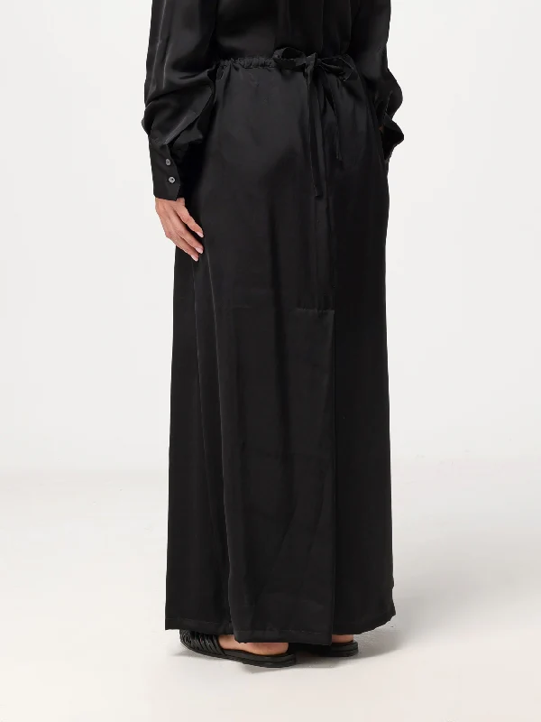 Black Satin Skirt - Image 2