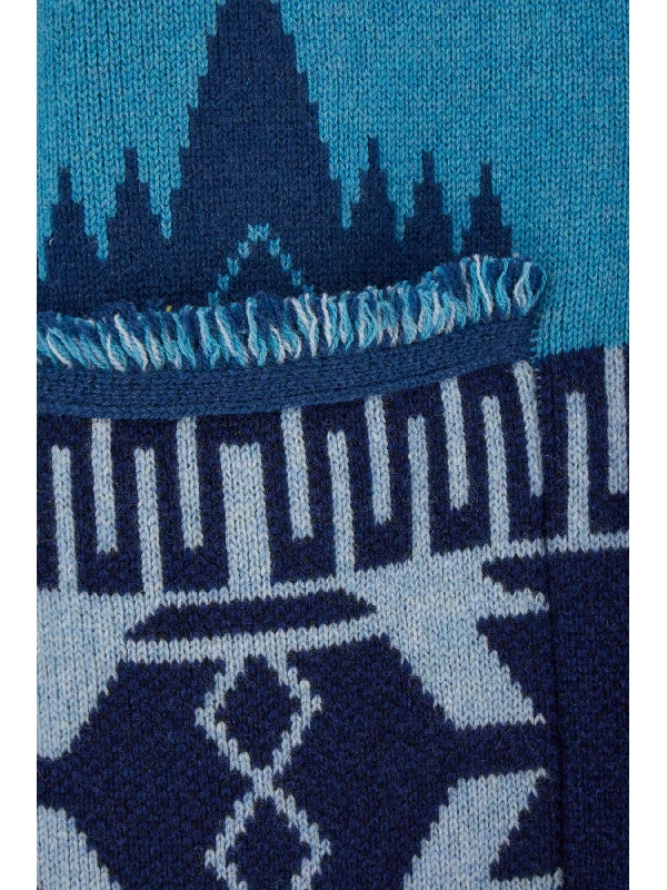 Icon Jacquard Cashmere Cardigan - Image 3