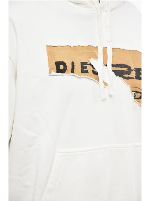 Diesel White Hood - Image 3