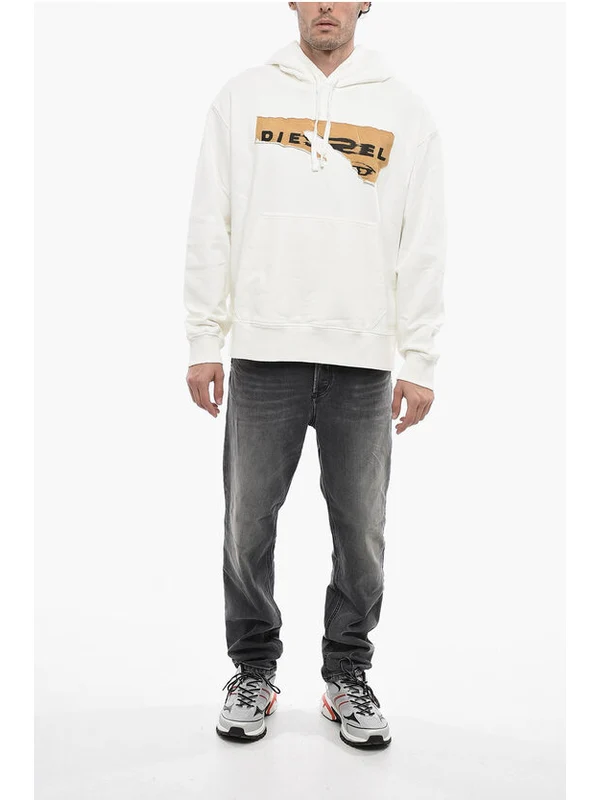 Diesel White Hood - Image 4