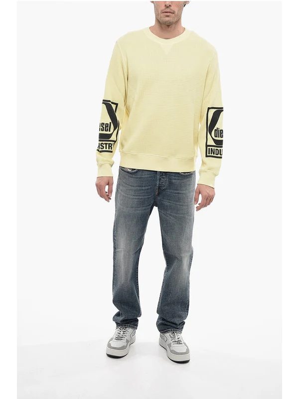Diesel Yellow Sweatshirt - Image 4