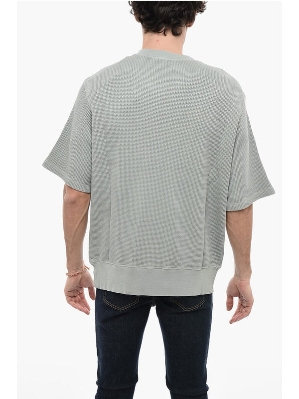 Diesel Gray Short Sleeve T-Shirt - Image 2