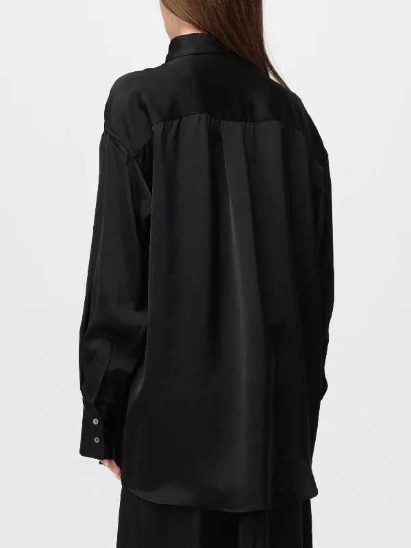 Long Sleeve Satin Shirt - Image 2