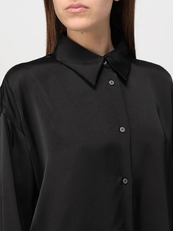 Long Sleeve Satin Shirt - Image 3