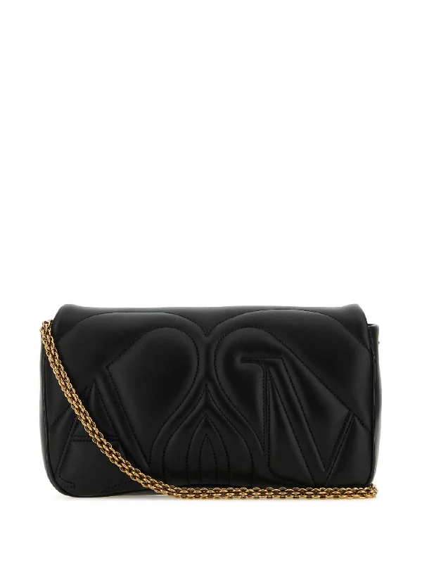 Seal Logo Quilted Leather Shoulder Bag - Image 3