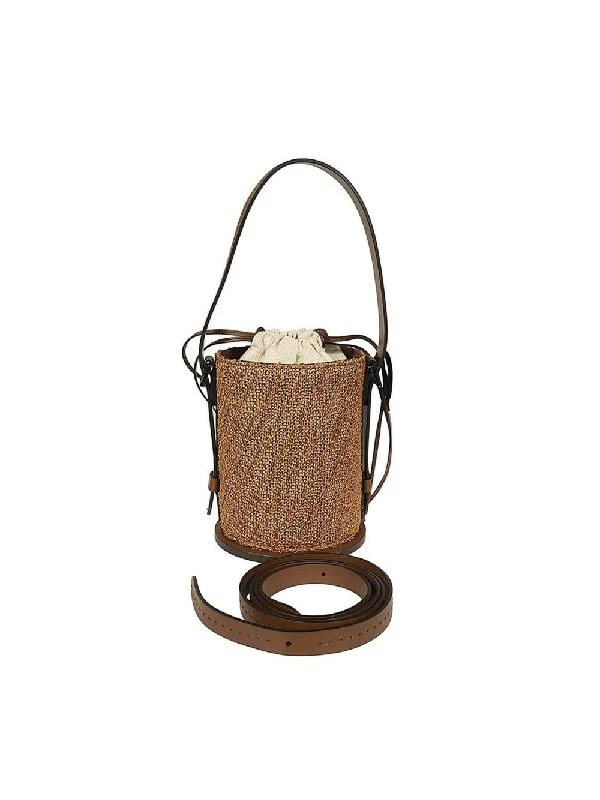 Logo Plaque Bucket Bag - Image 2