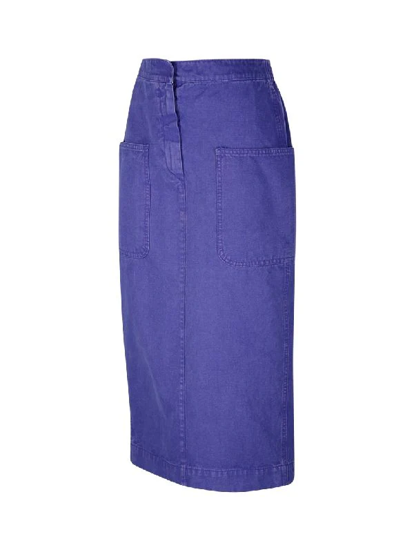 Cardiff Cotton Midi Skirt - Image 3