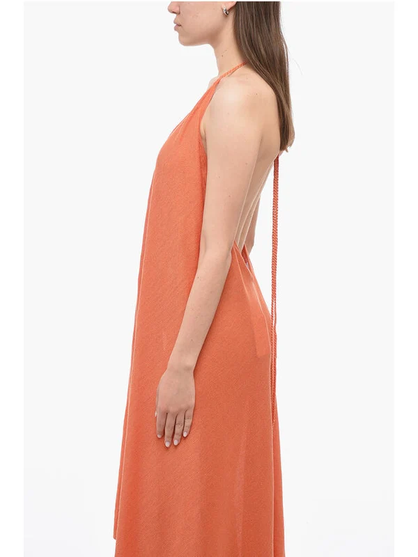 Alanui Orange Long Dress - Image 2