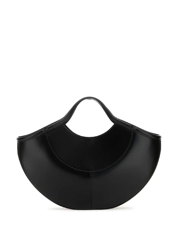 Cove Logo Leather Tote Bag - Image 3