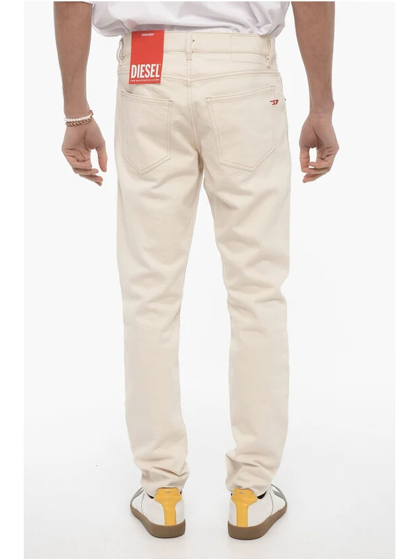 Diesel Beige Denim Pants - Image 2