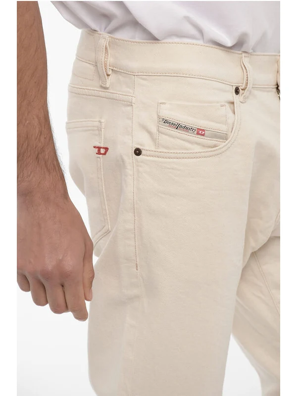 Diesel Beige Denim Pants - Image 3
