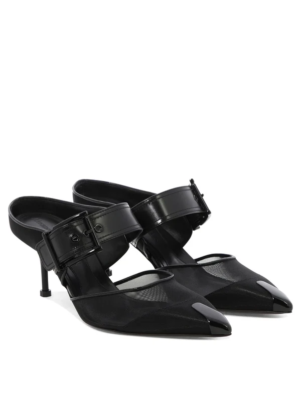 Alexander Mcqueen Black Sandal Heels - Image 2