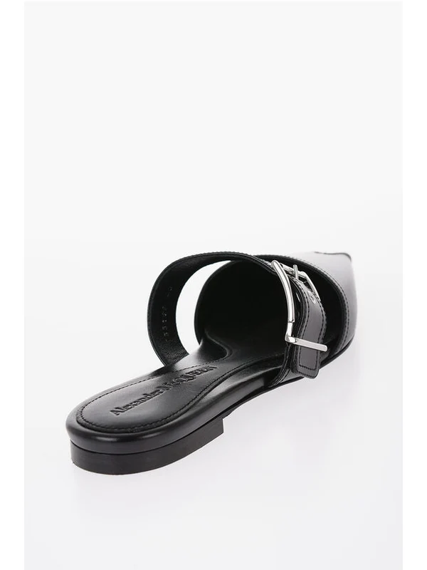 Alexander Mcqueen Black Flat Shoes - Image 3