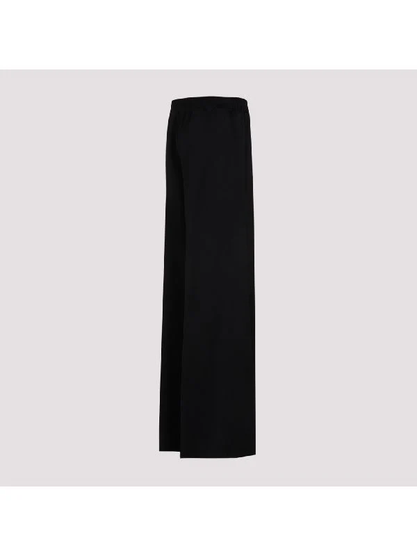 Satin Banded Wide Pants - Image 3