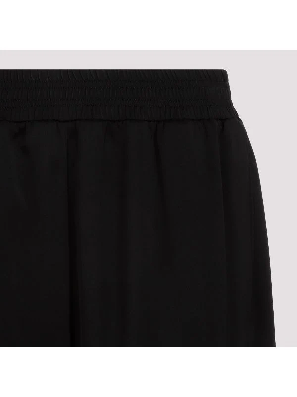 Satin Banded Wide Pants - Image 4