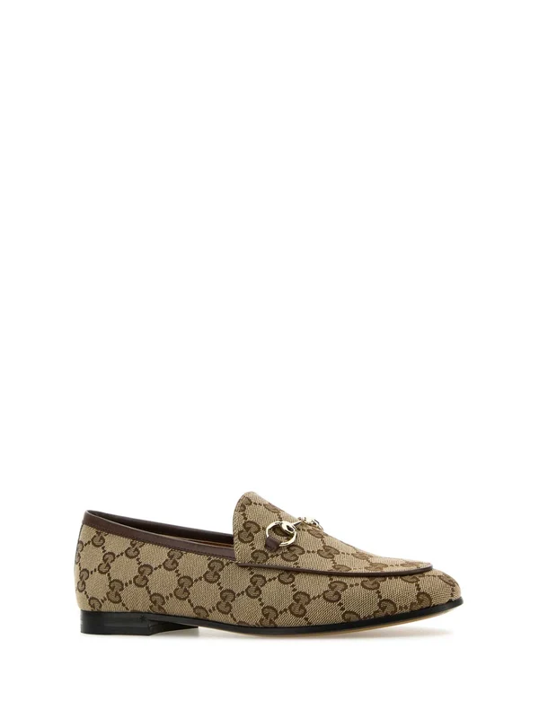 Horsebit GG Canvas Loafers - Image 2
