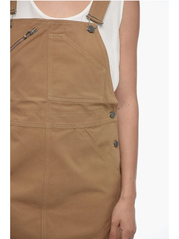 Apesse Beige Mini Dress - Image 3