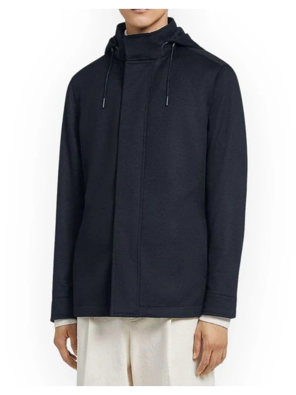 Cashmere Hooded Jacket - Image 2