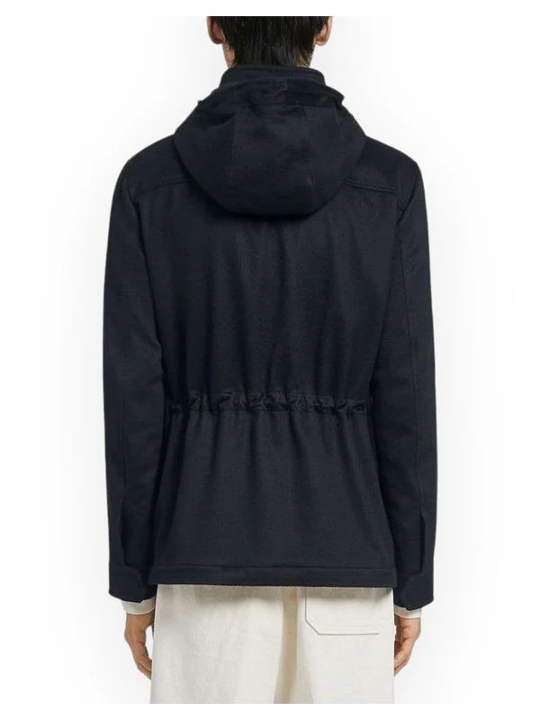 Cashmere Hooded Jacket - Image 3