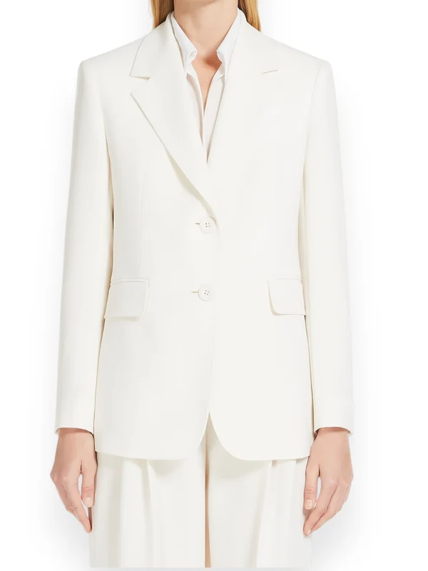 White Tailored Jacket - Image 3