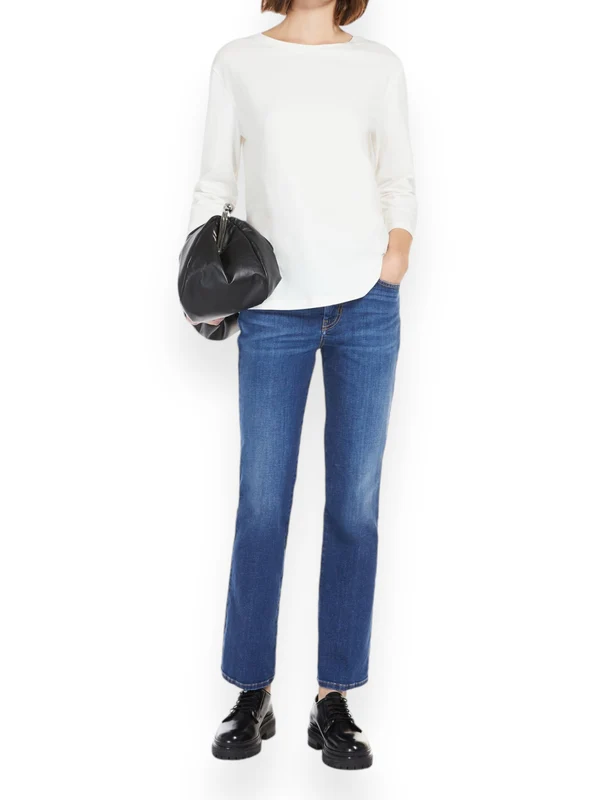 Rapallo Cropped Denim Pants - Image 2