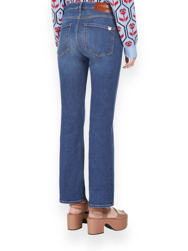 Rapallo Cropped Denim Pants - Image 4