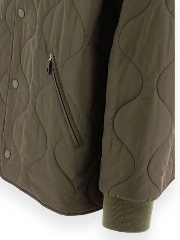 Slit Pocket Quilted Jacket - Image 3