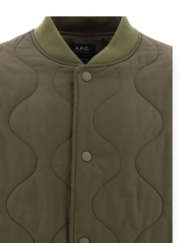 Slit Pocket Quilted Jacket - Image 4