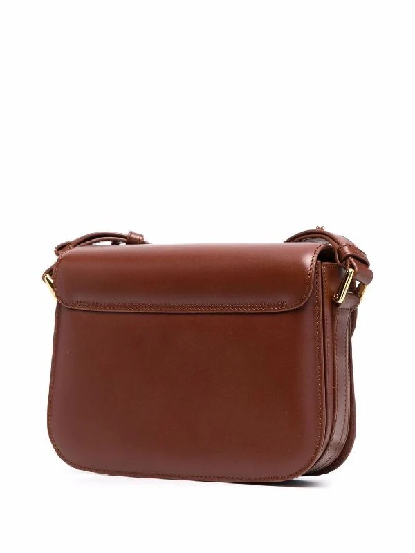 Grace Leather Flap Small Shoulder Bag - Image 2